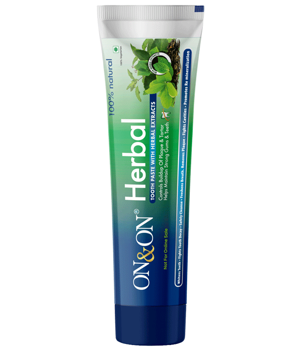 On&On Herbal Toothpaste With Herbal Extracts 150 Gms