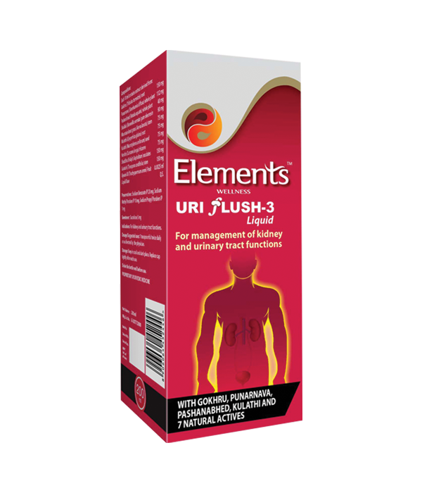 Elements Wellness Uri Flush-3 Liquid (200ml)