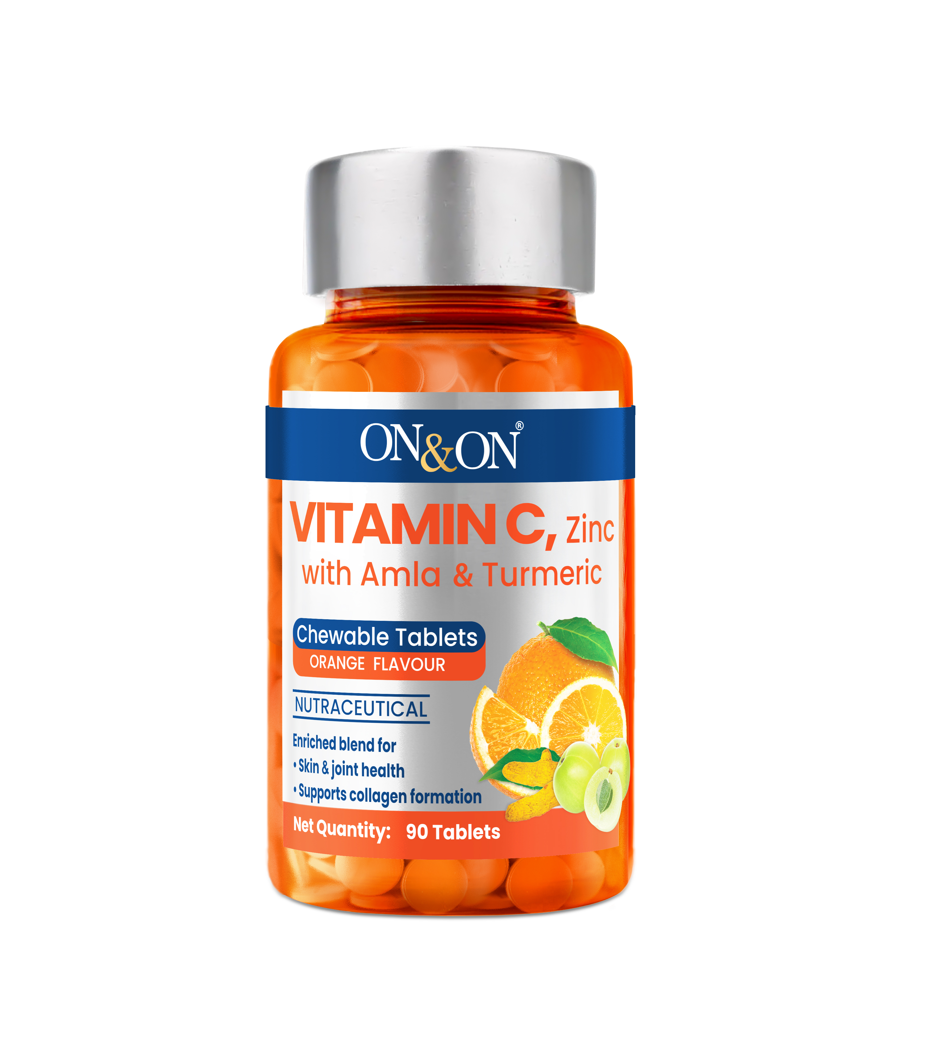 ON&ON Vitamin C 90 Chewable Tablets