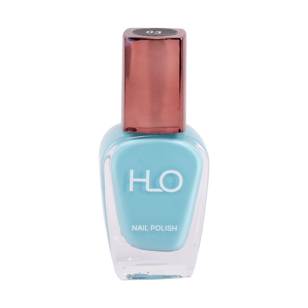 HLO Nail Polish Ocean Blue 10 ml